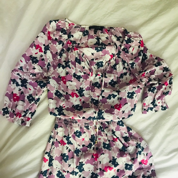 Juicy couture silk floral maxi dress. New no tag - Picture 3 of 9